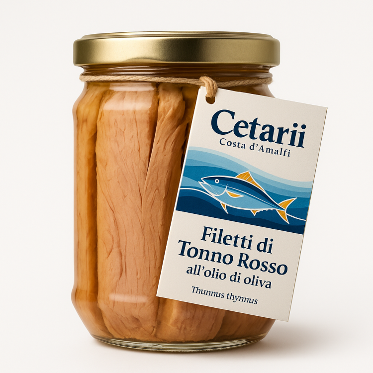 Filetto di Tonno Rosso di Cetara – Conserva Artigianale in Olio