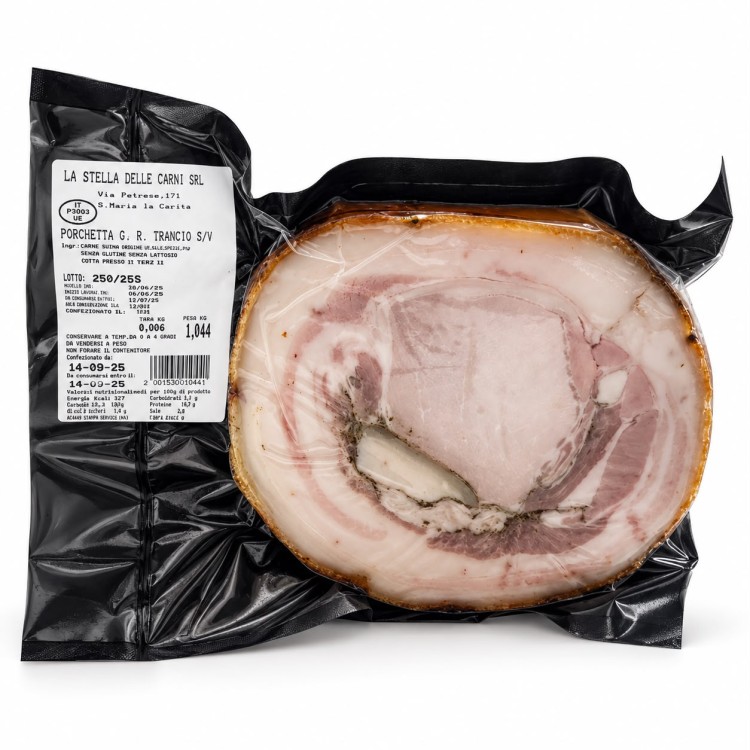 Porchetta artigianale da 1 kg