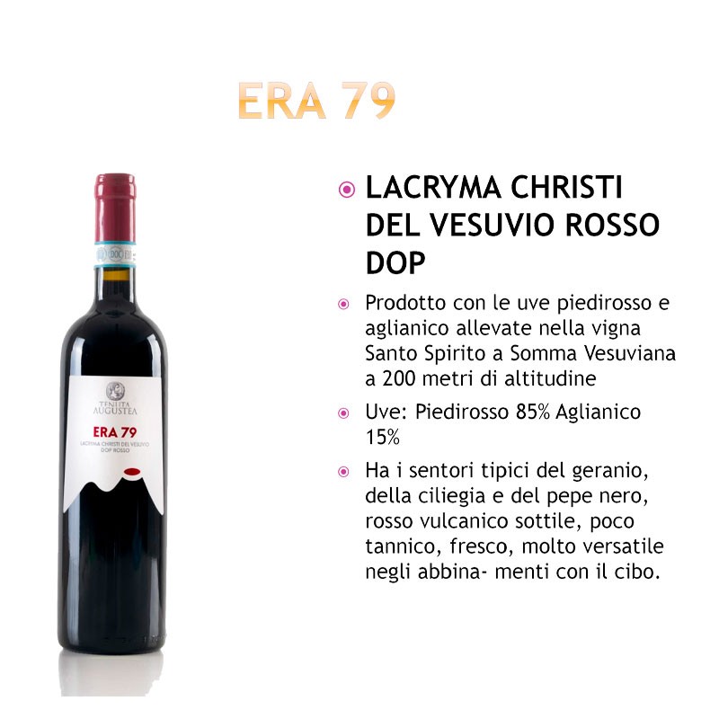 Lacryma Christi del Vesuvio rosso D.O.P