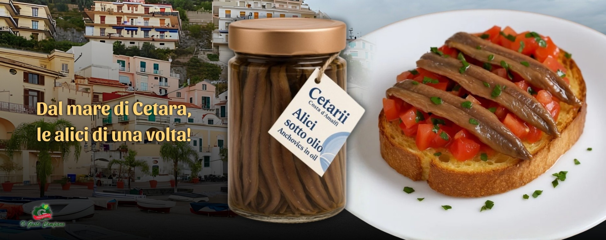 Dal mare di Cetara, le alici di una volta!