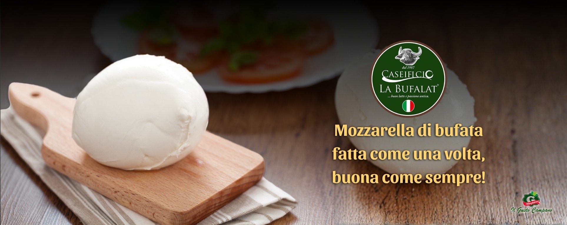 Mozzarella di bufata fatta come una volta, buona come sempre!